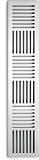 Blomus 66700 MURO Wall Mounted Dvd Holder, 42 DVDs
