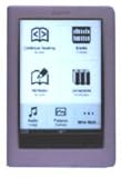 Premium Baby Pink Silicone of Travel Skin Case Cover with Screen Guard Protector for Sony PRS 600 Ebook Reader Player