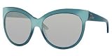 Christian Dior Women's Dior Paname Matte Green Frame/Grey, Silver Gradient Mirror Lens Plastic Sunglasses