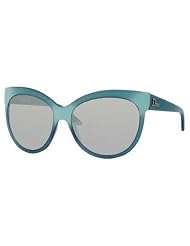 Christian Dior Ladies Dior Paname Matte Green Frame Grey, Silver Gradient Mirror Lens Plastic... by Christian Dior