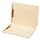 Globe-Weis End Tab Fastener Folders, 11 Point, 2 Fasteners, Letter Size, Manila, 50 Folders per Pack (44115)
