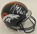 John Lynch Denver Broncos Autographed Mini Helmet Signd