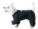 16" 40cm Dog Trouser Suit Navy Blue