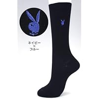 (プレイボーイ)PLAY BOY スクールソックス28cm丈 3722-642