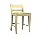 Color Cuisine Low Back Counter Stool Canary Finish (Set of 2) - Broyhill 52 ....