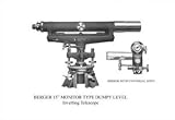 Berger 15 Monitor Type Dumpy Level - Paper Poster (18.75 x 28.5)