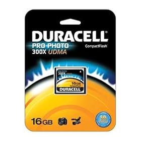 Duracell Flash DU-CF30-16G-C HS16GB Compact Flash UDMA-300X