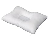 Soft Cervical Pillow - Standard size pillow works with the body's own alignment to support the neck for a full night's sleep.