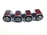 Set of 4 Acura Logo Chrome Tire Valve Stem Caps