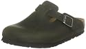 Birkenstock Boston , Unisex - Erwachsene Clogs & Pantoletten aus Glattleder