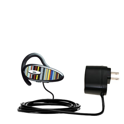 Rapid Wall / AC Charger for the Jabra BT160 - Gomadic Brand w/ TipExchange Technology