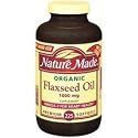 Nature Made Organic Flaxseed Oil 1000 mg - Omega-3, Omega-6, Omega-9 -225 Softgels