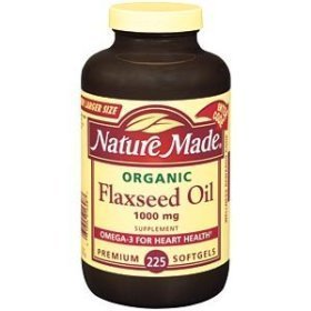 Nature Made Organic Flaxseed Oil 1,000 mg - 225 Softgels