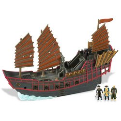 Pirates of the Caribbean 3: Pirate Armada Micro Playset - Empress with Singapore Playset