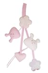 Trousselier Rasselband Hase rosa
