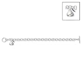 Small Hershey's Kiss Bracelet with 1 Charm