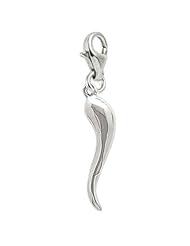 Rembrandt Charms Italian Horn Charm with Lobster Clasp