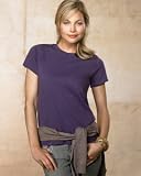 Hanes Women's Relax Fit Jersey Tee 5.2 oz Aquatic Blue Small