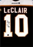 JOHN LeCLAIR Philadelphia Flyers autographed Hockey Jersey
