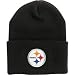 Pittsburgh Steelers Black Cuffed Knit Hat