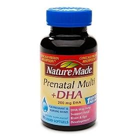 Nature Made Prenatal MultiPlus 200 mg DHA - 90 Liquid Softgels