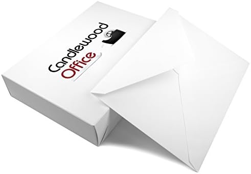 A6 White Invitation Envelopes (4 3/4" x 6") - Pointed Flap (100 pack)