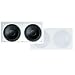 Pyle Home PDIWS28 Dual 8-Inch In-Wall High Power Subwoofer System