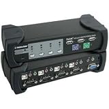 Cables To Go 35566 Trulink 4-Port VGA/USB 2.0 and PS/2 KVM Switch with Audio and Cables