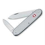 Victorinox 53966 Pioneer Settler, Silver Alox, Ribbed, 91mm