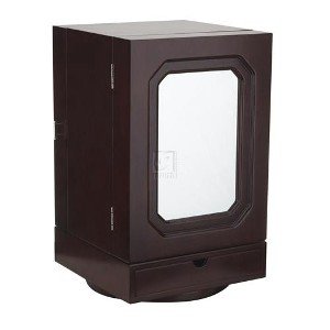 Reed and Barton Linda Jewelry Organizer - Walnut Thatch
