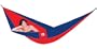 Hammock Bliss Single Portable Hammock, Navy/Red