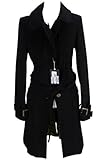 Black Who's Who Women's Coat