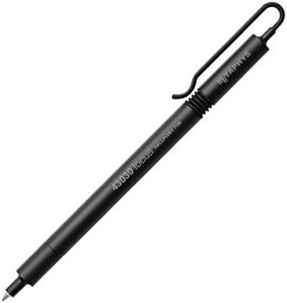 Metaphys Locus Retractable Ballpoint Pens 0.7mm - Black Body