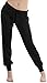 ToBeInStyle Women's Jogger Ankle Length Sweatpants - Black - Medium