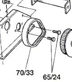 Atco/Qualcast Drive Belt. Windsor/Consort/Classic Electric/Punch Classic. F016T45383