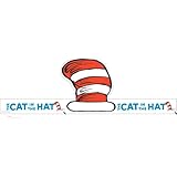Eureka Dr. Seuss's Cat In The Hat Wearable Hat Cut-Out, 32 Hats, Approx 8" Tall Each