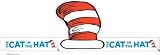 Eureka Dr. Seuss's Cat In The Hat Wearable Hat Cut-Out, 32 Hats, Approx 8
