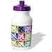 Sandy Mertens Right Pop Art Designs - German Shepherd Pop Art - Water Bottles