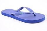 Lacoste Barona New Open Toe Flip Flops Sandals Shoes Blue Womens