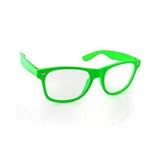 Vintage "Buddy" Wayfarer Sunglasses - (6 Colors Available), Lime Green