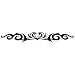 No. 5 Heart Arm Band Temporary Tattoo 1.5x9