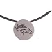 Team Titanium Denver Broncos Titanium Pendant-Size: One Size