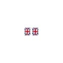 Union Jack Flag Bunting 12ft with 11Flags