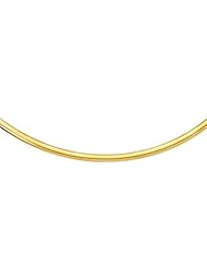 14K Yellow Gold Thick Classic Omega Style Chain (6mm)