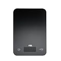 ADE Germany Slim KE 863 balanza de cocina digital, color: Negro