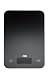 ADE Slim, Electronic Kitchen Scale, Black