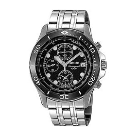 Seiko SNA791P1 Men's Alarm Chronograph Watch