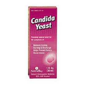 Natra-Bio Homeopathics Candida Yeast Relief