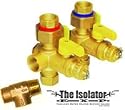 Webstone The isolator EXP Rinnai tankless water heater Service Valves WRIK-C