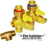 Webstone The isolator EXP Rinnai tankless water heater Service Valves WRIK-C